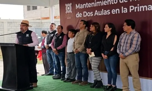 Reconoce Miguel Gutiérrez rezago educativo de más de 20 años en Chalco