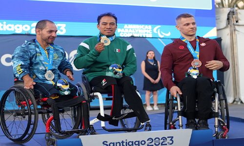 Leonardo Pérez conquista oro en para atletismo