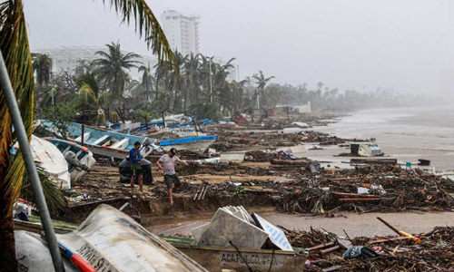 “Otis”, el huracán más fuerte en la historia del Pacífico Oriental: NOAA