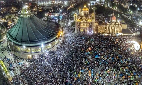 Más de 5 millones de peregrinos han visitado a la Virgen de Guadalupe en la Basílica