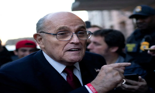 Rudy Giuliani se declara en quiebra