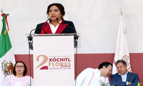 2024 será de mejores resultados para Chimalhuacán: Xóchitl Flores