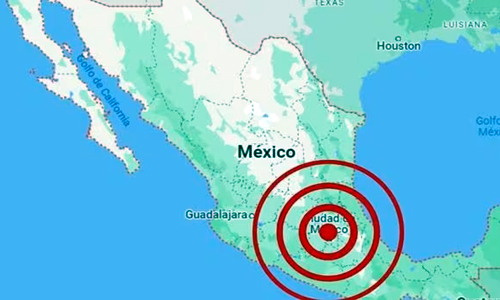 Se registra sismo de 5.8 en México