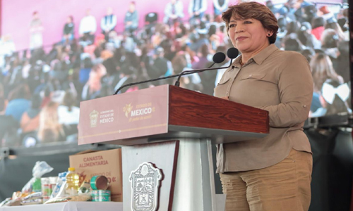 Adelanta Delfina Gómez tres bimestres del programa Mujeres con Bienestar