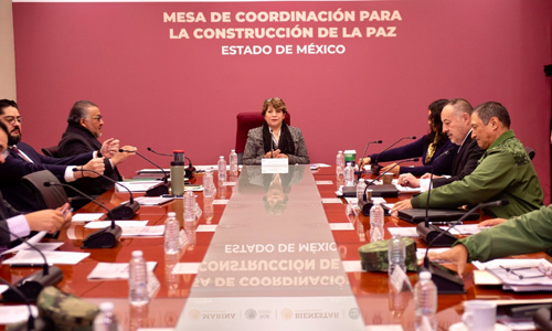 Delfina Gómez renueva el compromiso de combate a la delincuencia