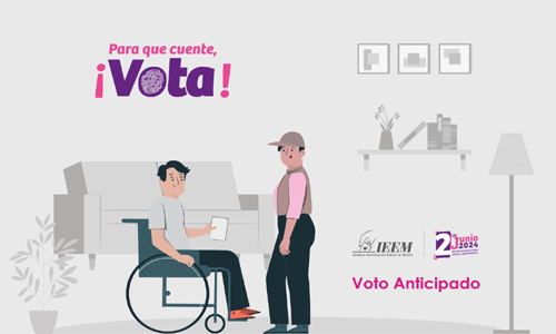 Mexiquenses podrán votar anticipadamente en elección de Diputaciones Locales y Ayuntamientos