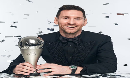 Lio Messi gana premio The Best