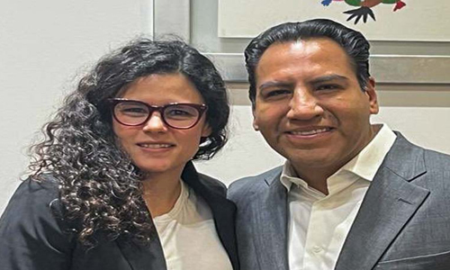 Luisa María Alcalde y Eduardo Ramírez se reúnen para afinar agenda legislativa