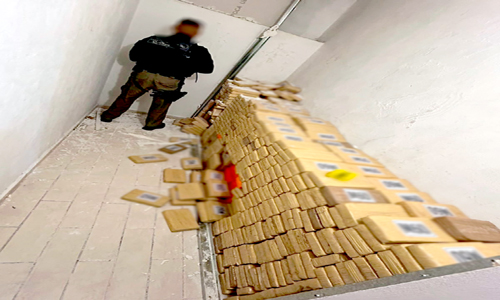 Decomisan más de  20 mmdp en cocaína en Hidalgo