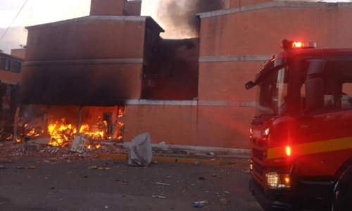 Explosión por acumulación de gas en departamentos de Tepozanes