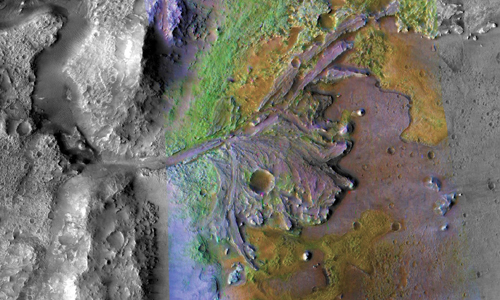 Confirman la existencia de un antiguo lago en Marte