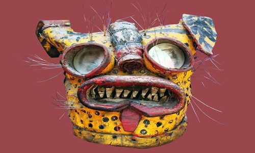 Invitan a conocer la máscara de los Tigres de Zitlala