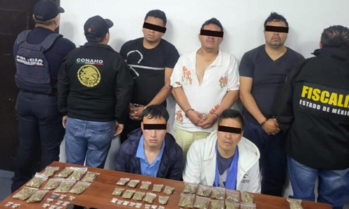 Detienen a “El Mosco” y a 4 extorsionadores más en Tlalnepantla