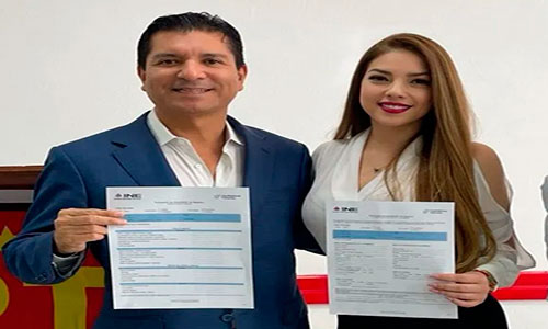 Cendy Robles se registró como candidata a senadora por Tamaulipas