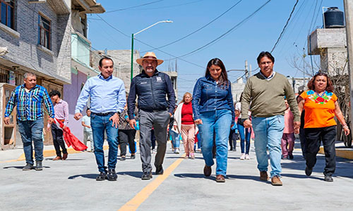 Chalco entrega obras por 7.5 MDP en Miraflores, Los Héroes y Marco Antonio Sosa