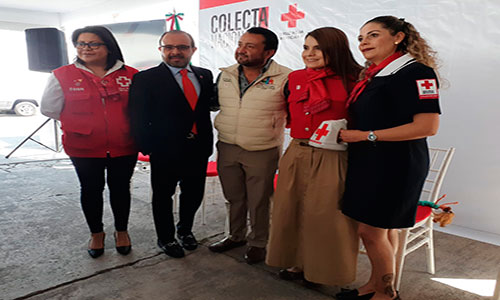 Inicia en Cuautitlán Colecta Nacional 2024 de Cruz Roja Mexicana