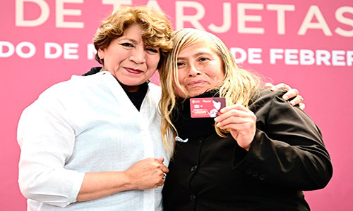 “Mujeres con Bienestar” otorga apoyo económico y beneficios: Delfina Gómez