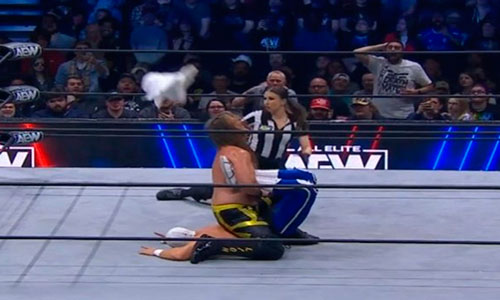 Espectacular combate entre Atlantis Jr y Chris Jericho en AEW