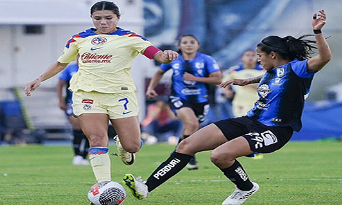 América femenil goleó a Querétaro