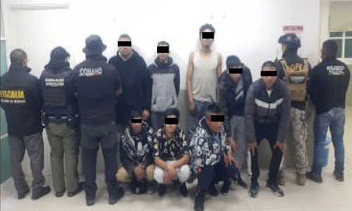 Capturan a 39 delincuentes durante operativos en municipios de Edomex