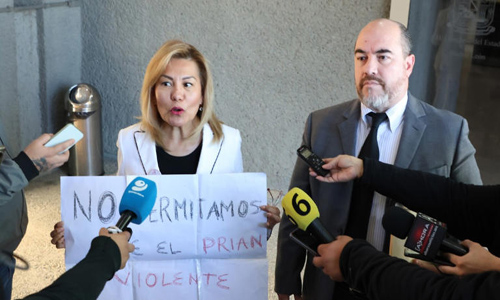 Exigen Rosaura Guerra y José Alfredo Pérez que Congreso les tome protesta como diputados