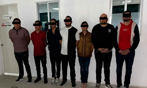 Capturan a siete integrantes del CJNG en Michoacán