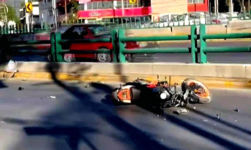 Fallece motociclista en accidente en Paseo Tollocan