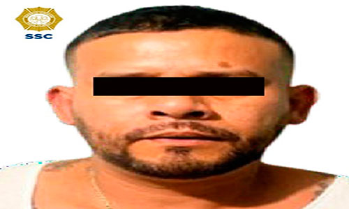 Detienen a “El Pícoro”, líder criminal que opera en Tláhuac