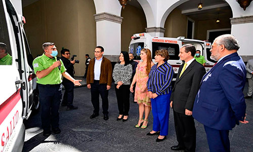 Recibe Edoméx ambulancias, mastógrafos y apoyos funcionales de Beneficencia Pública