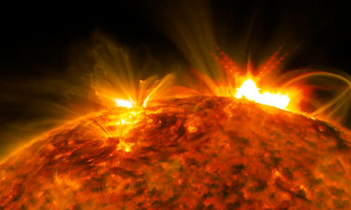 Llamarada solar sorprende a la NASA