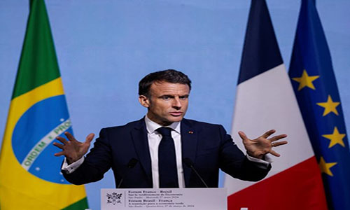 Macron carga de nuevo contra el acuerdo UE-Mercosur