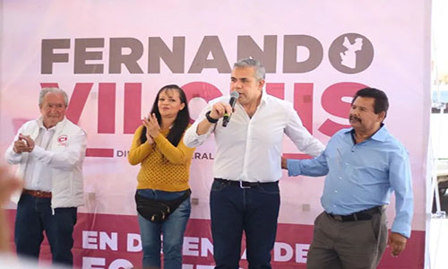 Fernando Vilchis Contreras solicitó medidas de protección al INE