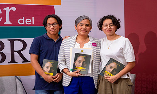 Presenta Gabriela Morales libro que analiza la presencia de la mujer en la justicia mexicana