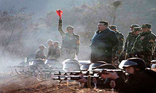 Kim Jong-un llama a una “preparación perfecta para una guerra”