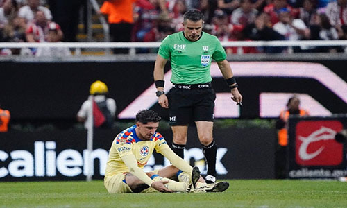 Baja de Diego Valdés por lesión muscular