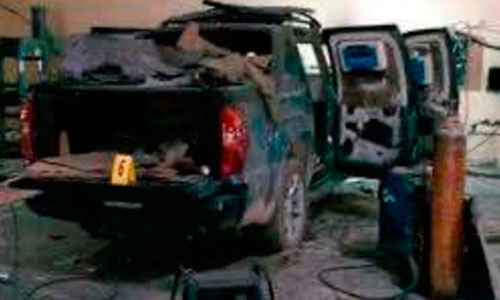 Desmantelan taller de autos blindados para el narco en CdMx