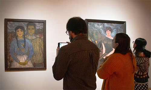 Exposición de Abraham Ángel en el Museo de Arte Moderno