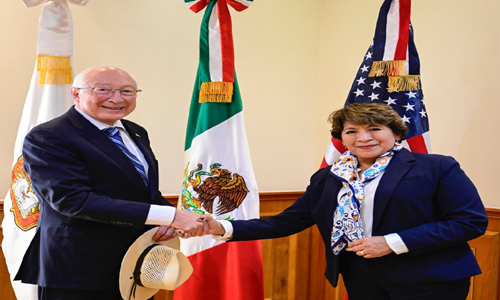 Estado de México estrecha lazos de amistad con Estados Unidos