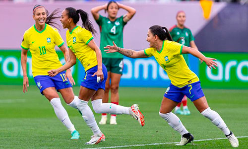 Brasil elimina a México de la Copa Oro W