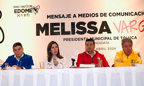Empeña Melissa Vargas su palabra para mejorar Toluca