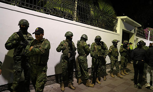“Toda nuestra solidaridad con México”: Diplomáticos