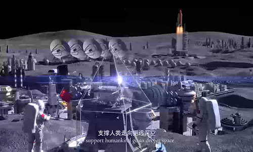 China muestra cómo será la Estación Internacional de Investigación Lunar