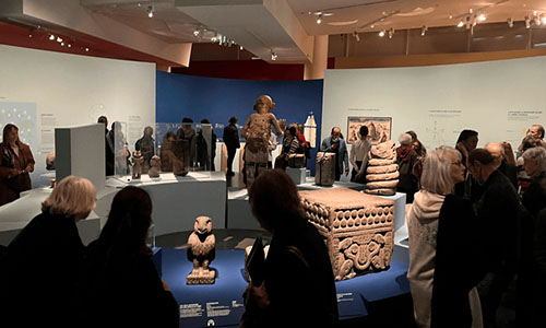 Exposición “Mexica: ofrendas y dioses del Templo Mayor” se inauguró en París