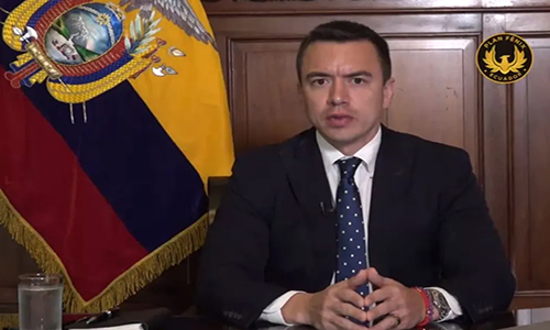 Ecuador está dispuesto a restablecer relaciones con México, pero con condiciones: Noboa