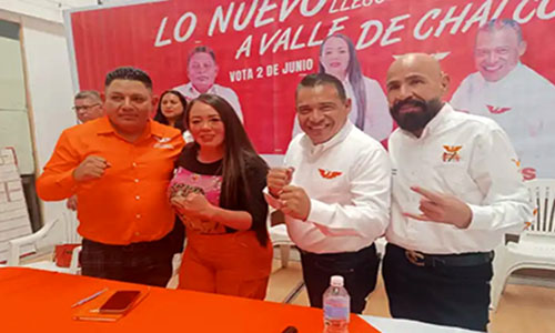 “Más unidos que nunca para un mejor cambio”, afirma MC en Valle de Chalco