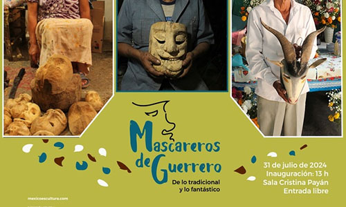 “Mascareros de Guerrero, de lo Tradicional y lo Fantástico” llega al Museo Nacional de Culturas Populares