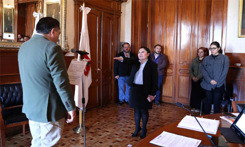 Rinde protesta Rocío Guerrero como Contralora Municipal