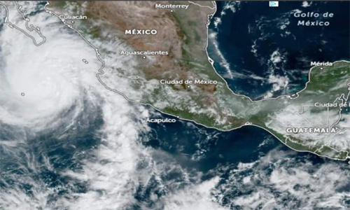 Potencial ciclón acecha costas de México