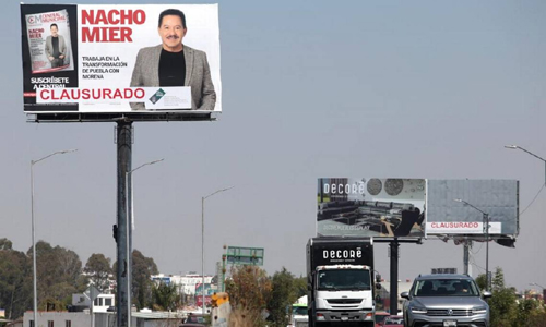 “Ilegal, contratar espectaculares para promoción electoral”: López Obrador