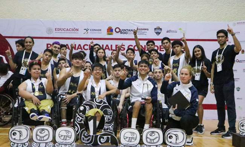 NL se corona en baloncesto sobre silla de ruedas en Paranacionales
